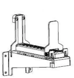 KIT MEDIA SUPPLY HANGER ZT620 ZT620R - P1083320-061
